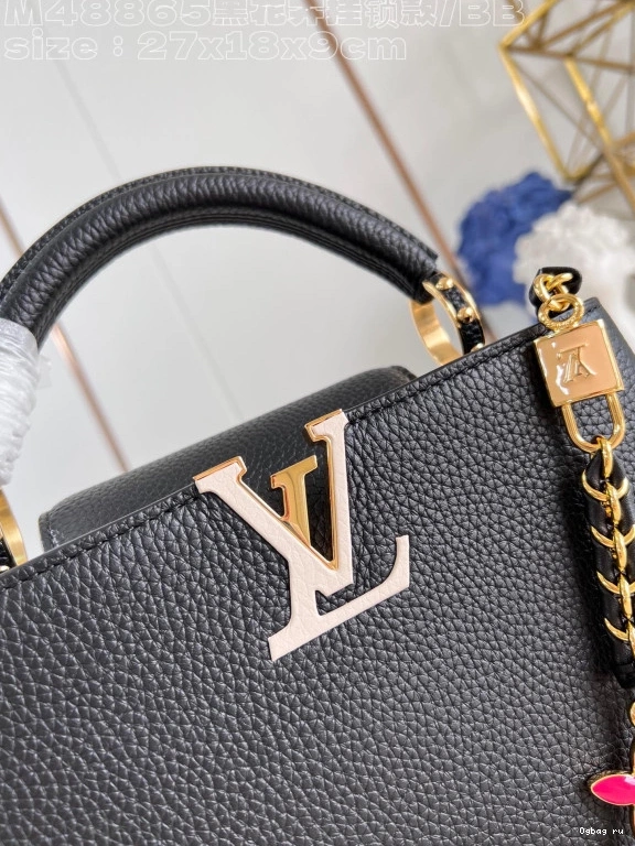 BB-27*18*9CM CAPUCINES VUITTON LOUIS 0724